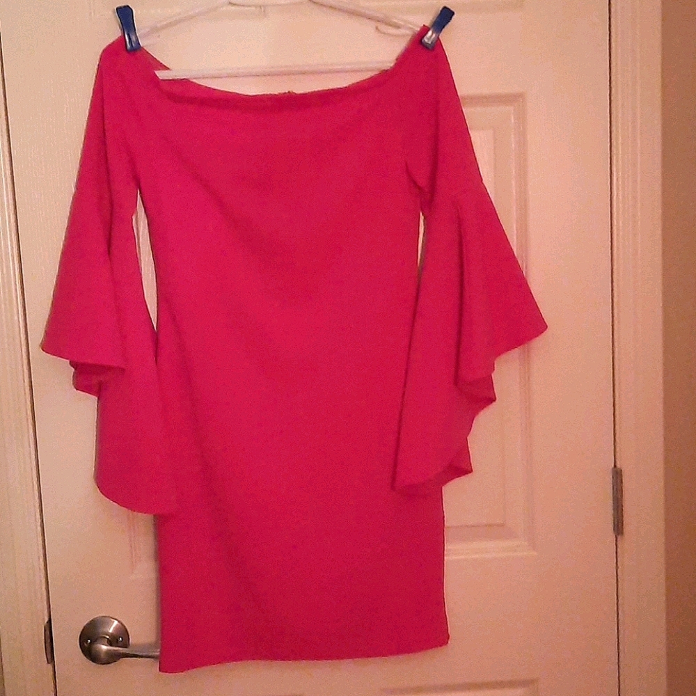 Fuchsia party dress